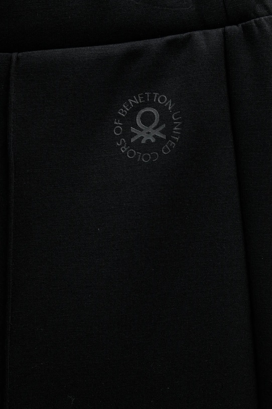 United Colors of Benetton pantaloni de trening negru 3Y2F3F04K