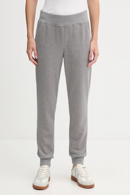 Tepláky United Colors of Benetton pletenina sivá 3WNW3F04R