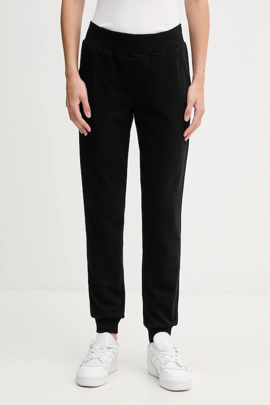 United Colors of Benetton pantaloni de trening tricotaj negru 3WNW3F04R