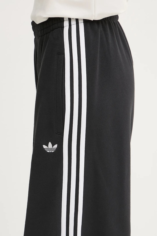 adidas Originals cotton joggers 3-Stripes black JV7473