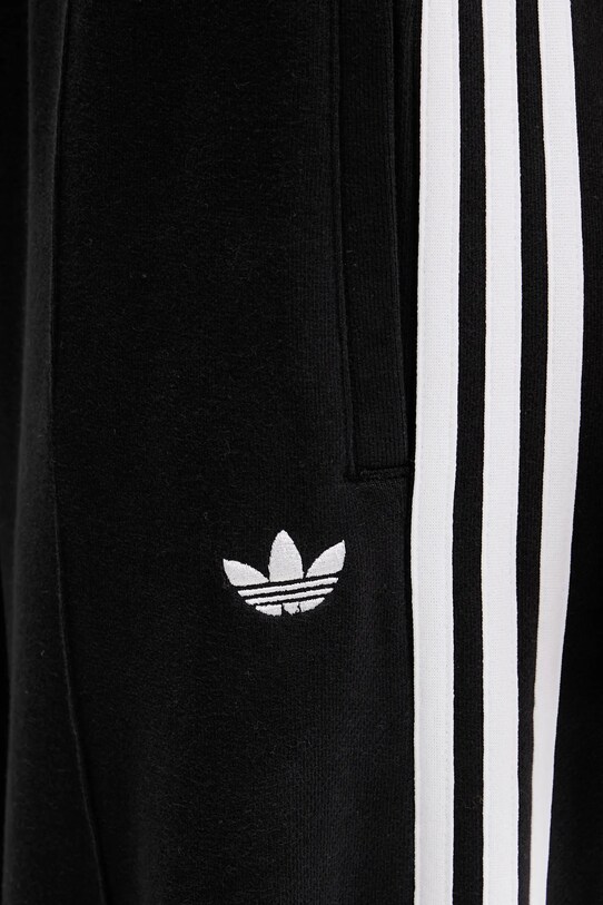 adidas Originals spodnie dresowe bawełniane 3-Stripes JV7473 czarny