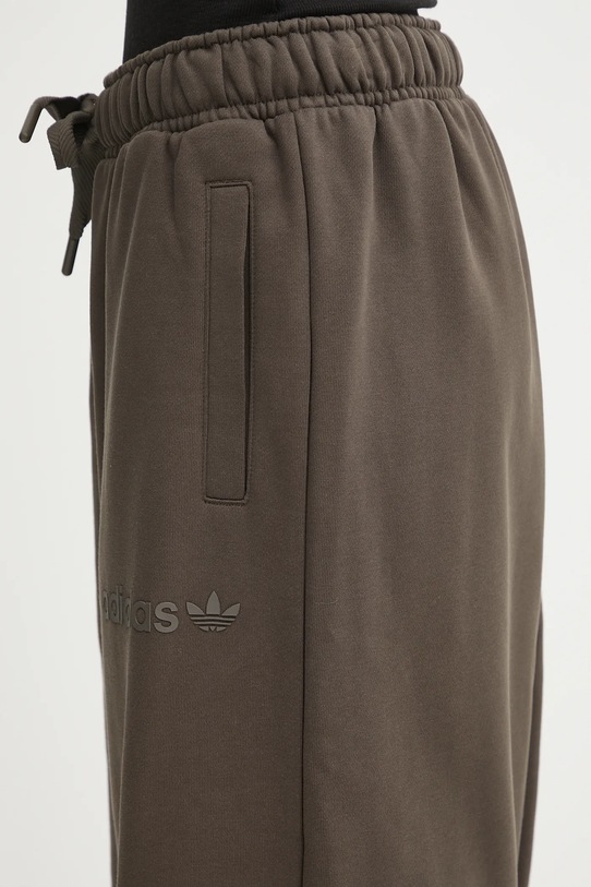 adidas Originals spodnie dresowe bawełniane Essentials zielony JW0988