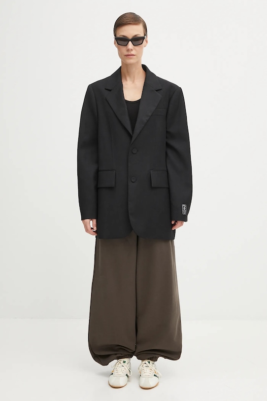 Памучен спортен панталон adidas Originals Essentials JW0988 зелен