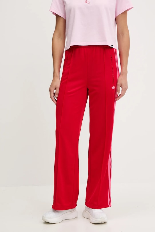 Παντελόνι φόρμας adidas Originals Firebird κόκκινο JW1225