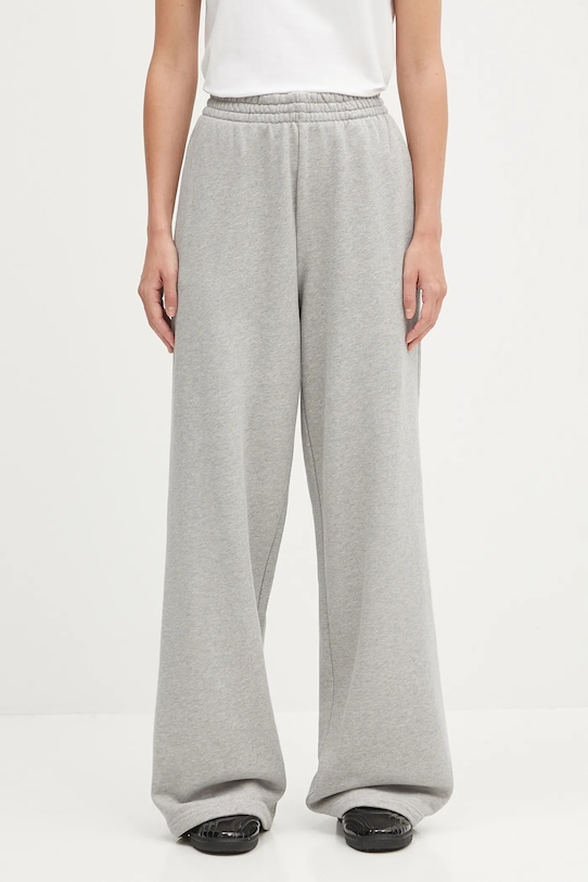 adidas Originals cotton joggers Essentials jersey gray JW2811