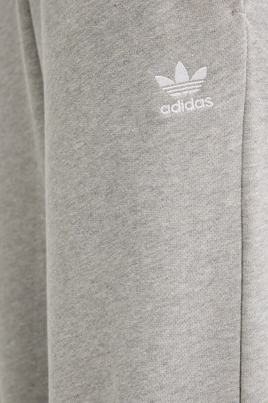 Хлопковые спортивные штаны adidas Originals Essentials серый JW2811