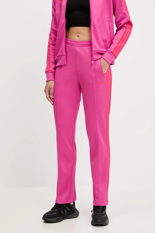 Tepláky adidas Originals GRFX Trackpants růžová JW6060