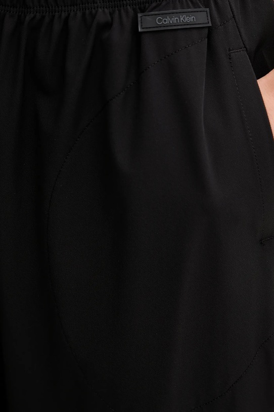 Hlače Calvin Klein Performance crna LVGWF5P616