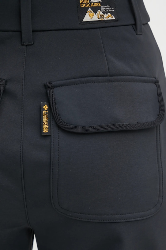 Columbia spodnie outdoorowe High Cascades 2136431 czarny