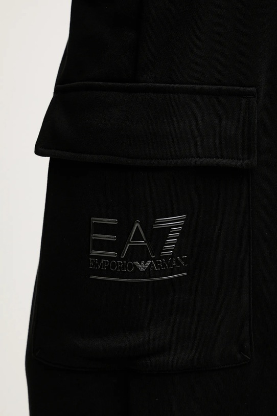 EA7 Emporio Armani spodnie dresowe czarny AF12473.7W000419