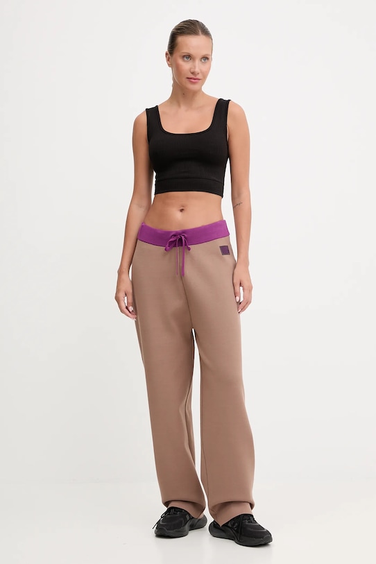 Kalhoty EA7 Emporio Armani AF18425.7X000385 hnědá AW25