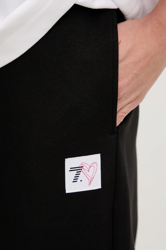 EA7 Emporio Armani spodnie dresowe czarny AF12116.7X000251