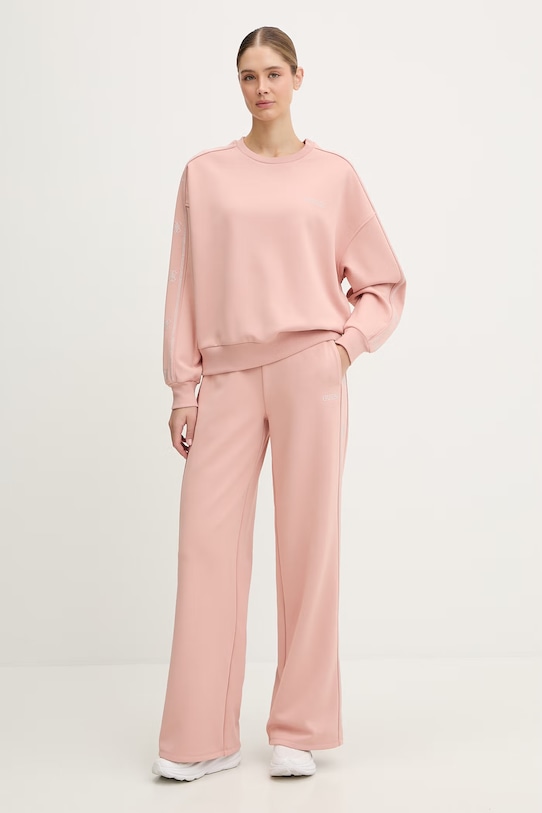 Guess spodnie dresowe OCTAVIA V5BB12.KCX22 różowy NC25