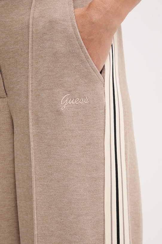 Спортен панталон с вълна Guess MURIEL бежов V5BB16.KCX52