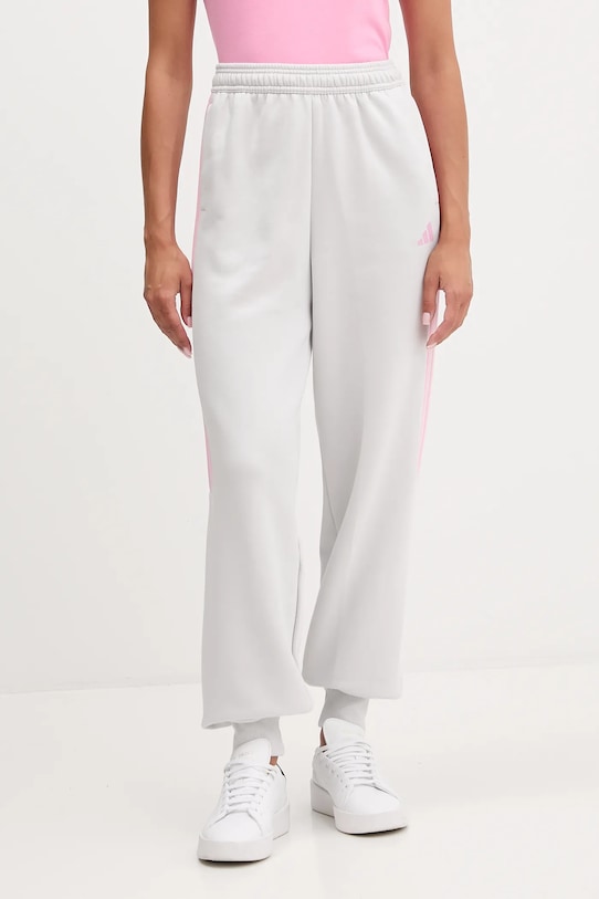 Спортивні штани adidas Tiro 3 Stripes Fleece Pants сірий JM9070