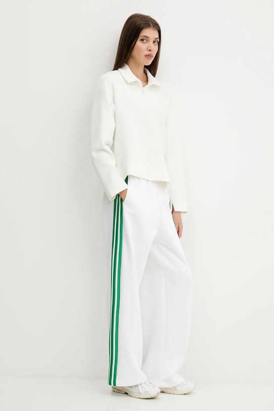 adidas pantaloni de trening Stadium JW0533 alb AW25