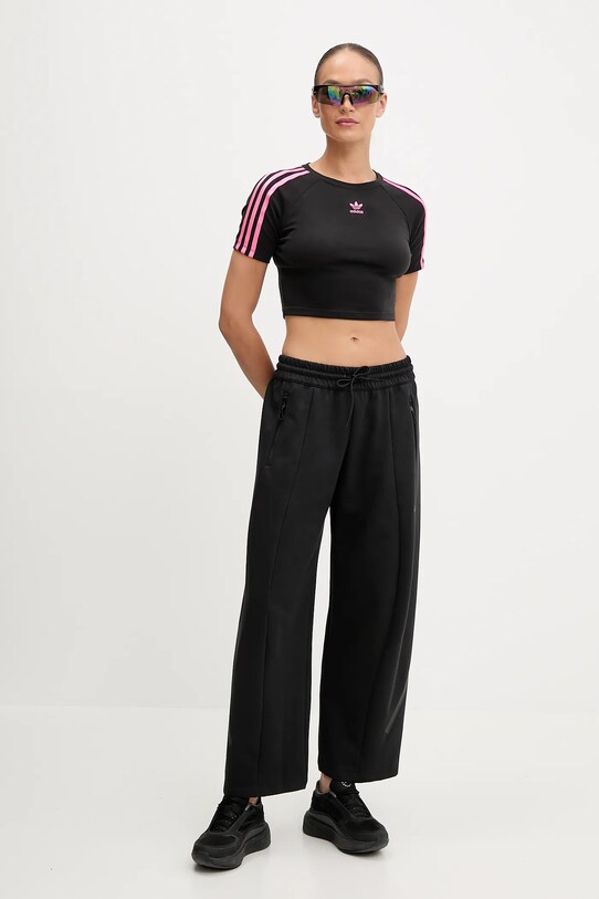 adidas pantaloni de trening x Z.N.E JW7773 negru AW25