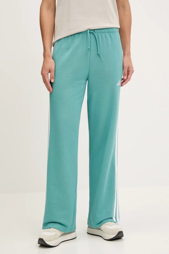 adidas pantaloni de trening 3-Stripes cu modele turcoaz JY3141