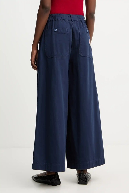 Oblečenie Bavlnené nohavice Weekend Max Mara LOTUS 2525136011600 tmavomodrá