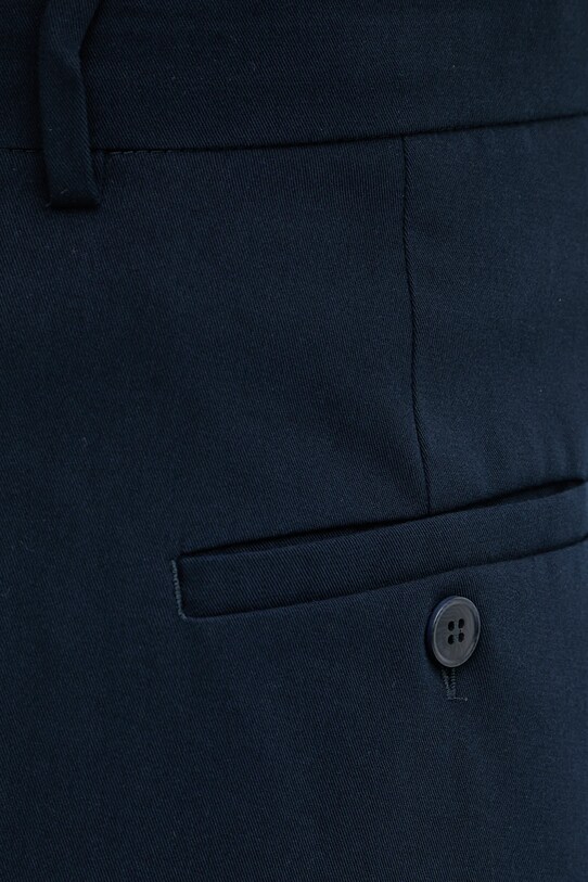 Weekend Max Mara pantaloni de bumbac VETTURA bleumarin 2525136121600