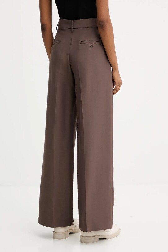 Oblečení Kalhoty Weekend Max Mara BALLO 2525136151600 hnědá
