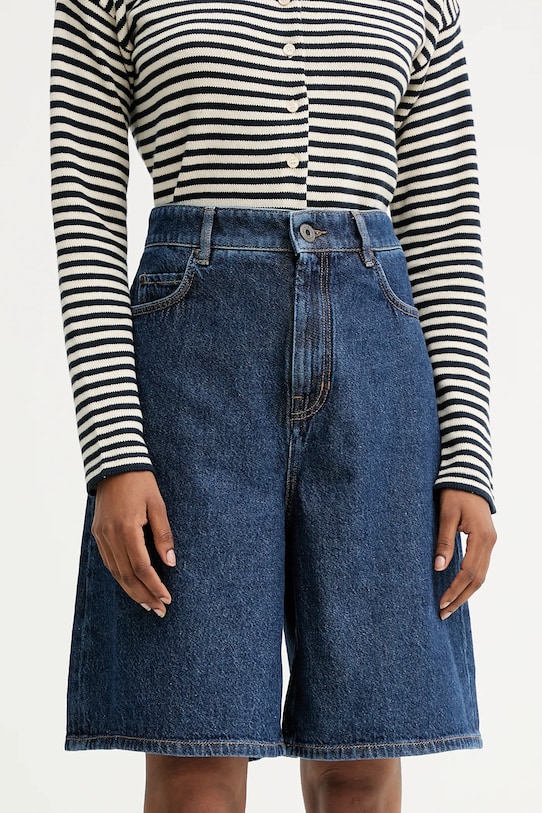 Weekend Max Mara pantaloncini di jeans DONNOLA alta blu navy 2525146021600