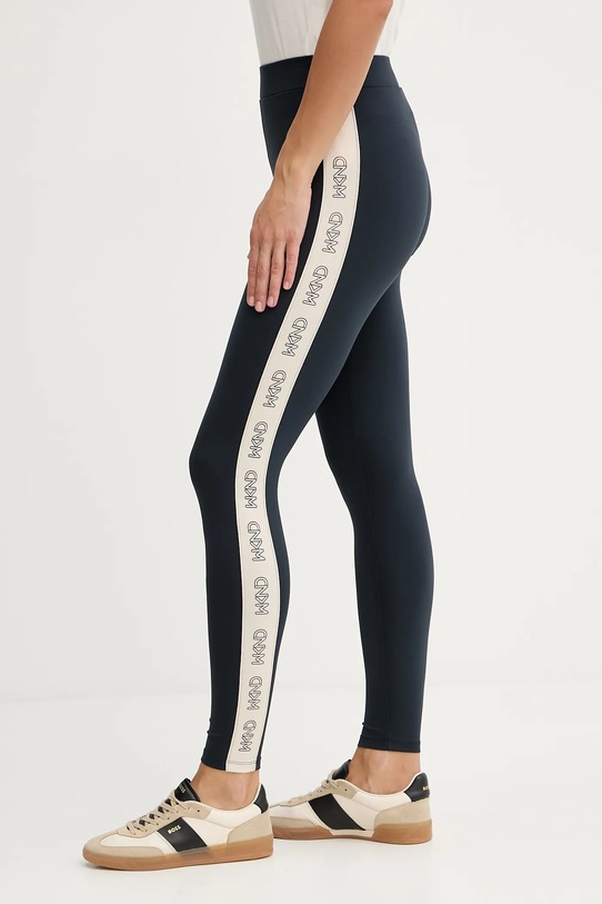 Weekend Max Mara legginsy BASILIO granatowy 2525786061600