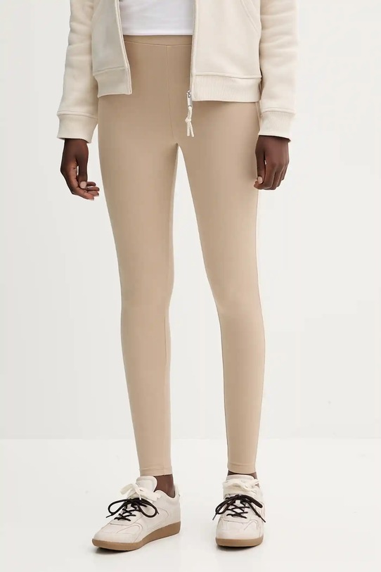 Legíny Weekend Max Mara BASILIO jemný vzor béžová 2525786061600