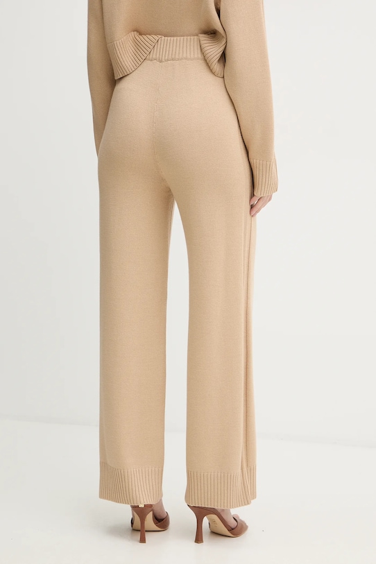 Îmbrăcăminte Armani Exchange pantaloni cu lână XW000769.AF13774 bej