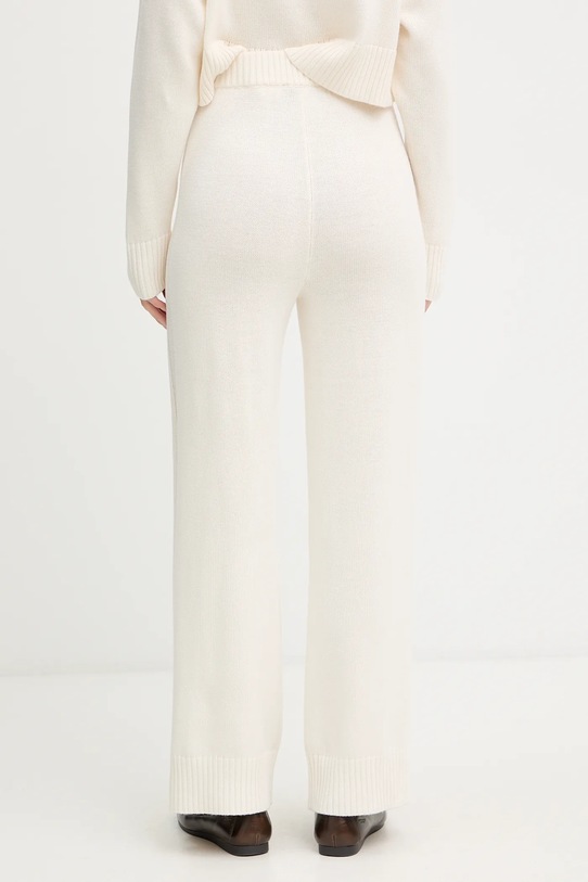 Odzież Armani Exchange spodnie z dodatkiem wełny XW000769.AF13774 beżowy