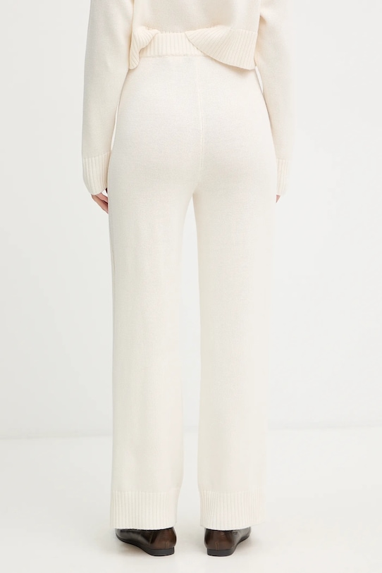 Odzież Armani Exchange spodnie z dodatkiem wełny XW000769.AF13774 beżowy