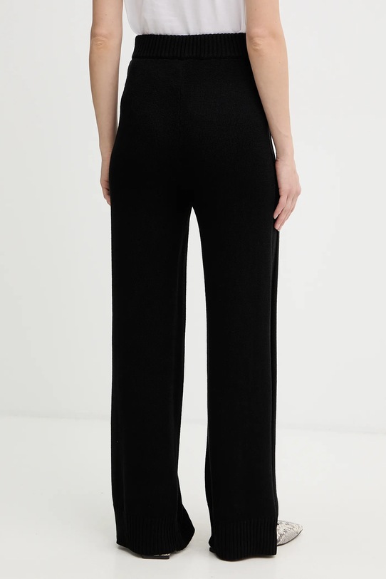 Odzież Armani Exchange spodnie z dodatkiem wełny XW000769.AF13774 czarny