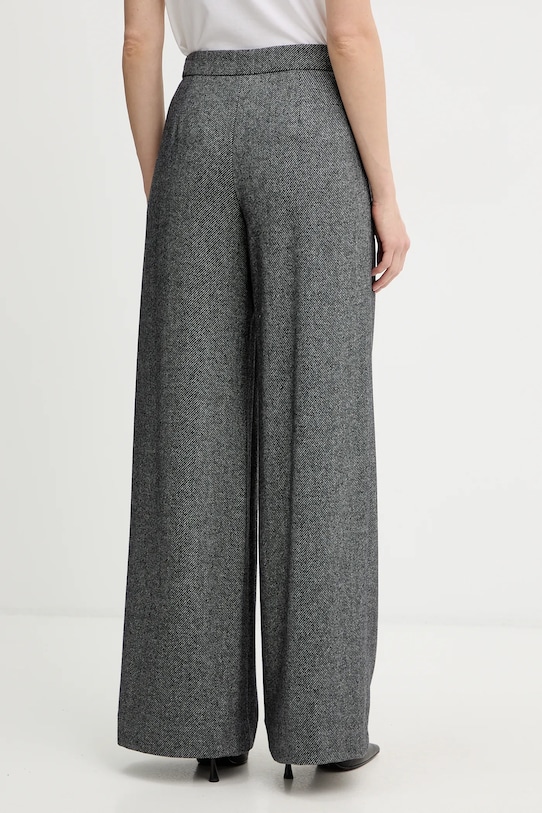 Odzież Armani Exchange spodnie z dodatkiem wełny XW001263.AF16146 szary