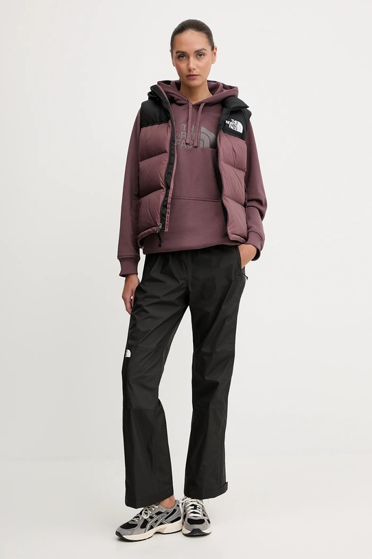 The North Face pantaloni Antora NF0A8BKEJK31 negru AW25