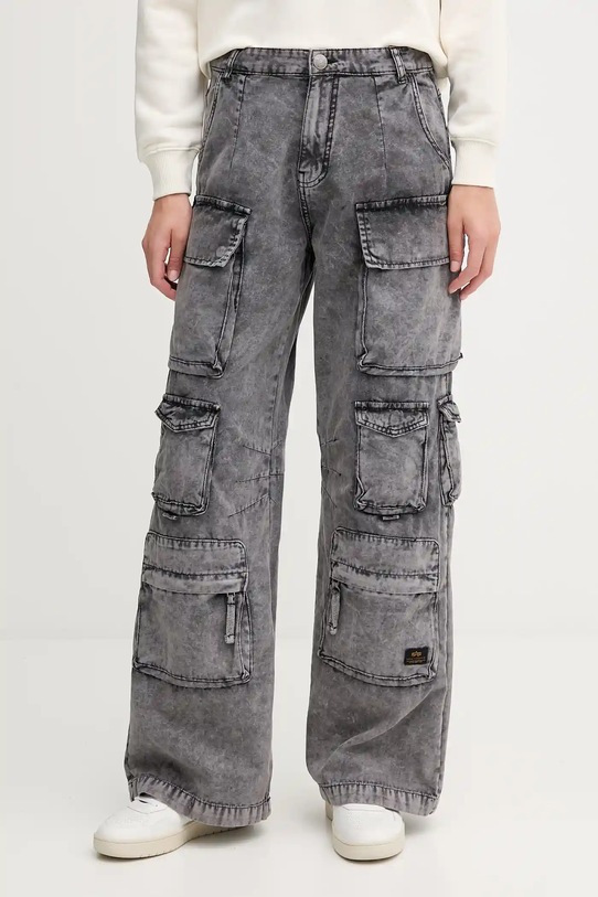 Джинсы Alpha Industries серый 148022.03