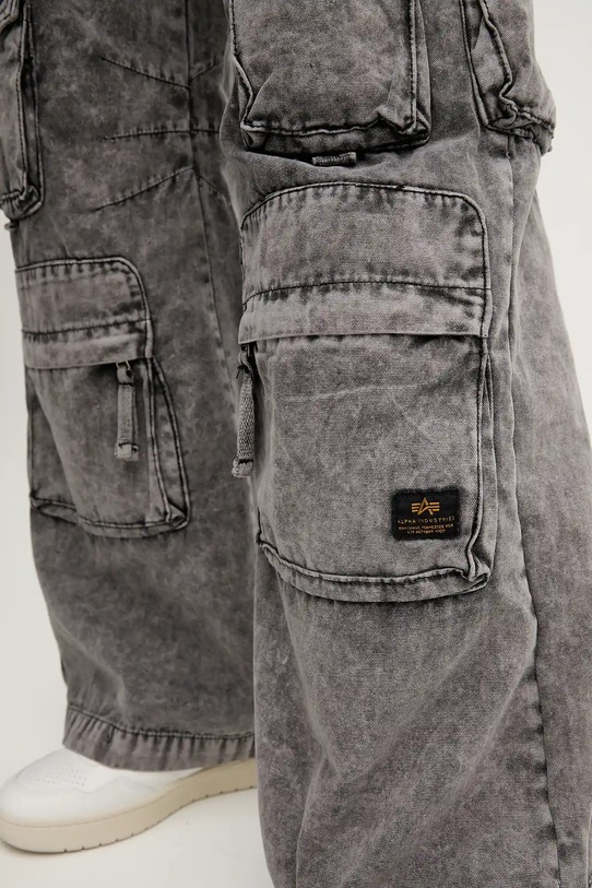 Джинсы Alpha Industries серый 148022.03