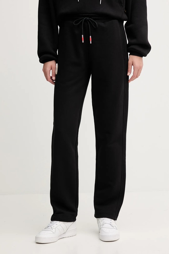 Alpha Industries spodnie dresowe dzianina czarny 156053.03