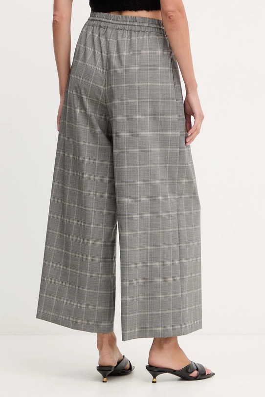 Weekend Max Mara pantaloni cu lână LUIGI 2525136082600 gri AW25
