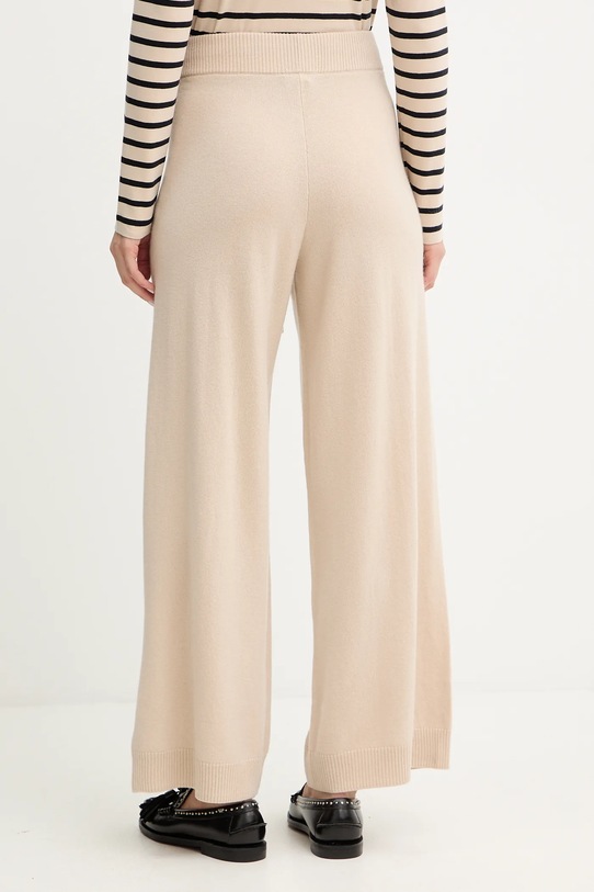 Odzież Weekend Max Mara spodnie wełniane JOSEF 2525336012600 beżowy
