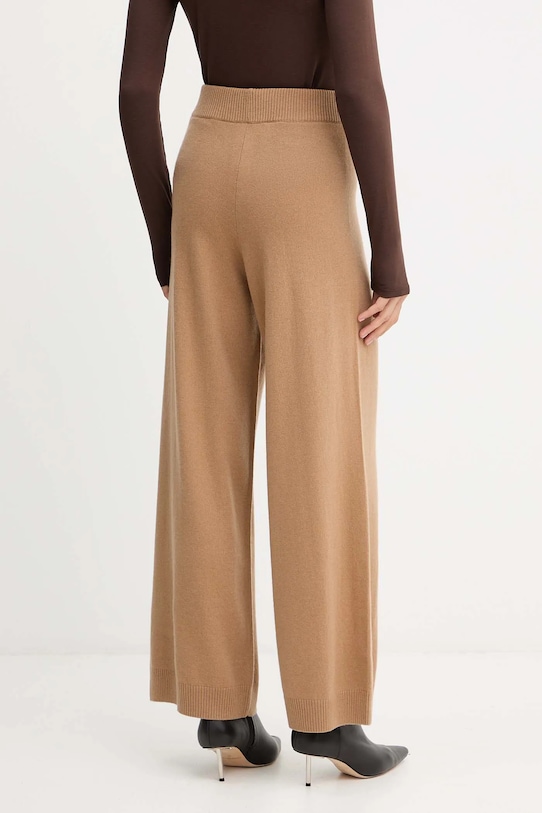 Îmbrăcăminte Weekend Max Mara pantaloni de lână JOSEF 2525336012600 maro
