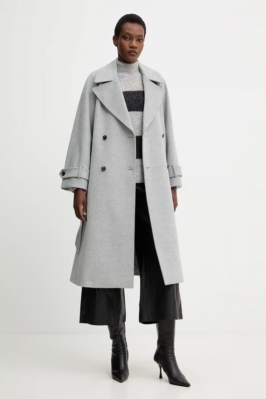 Kožené nohavice Weekend Max Mara BLANC 2525436012600 čierna AW25