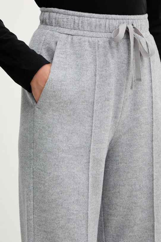 Weekend Max Mara pantaloni cu lână SPONDA gri 2525786022600