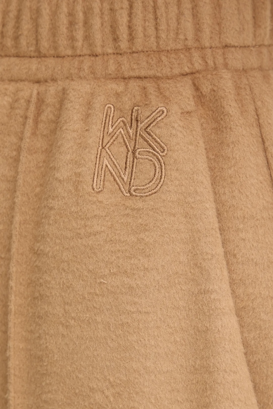 Nohavice s prímesou vlny Weekend Max Mara SPONDA zelená 2525786022600