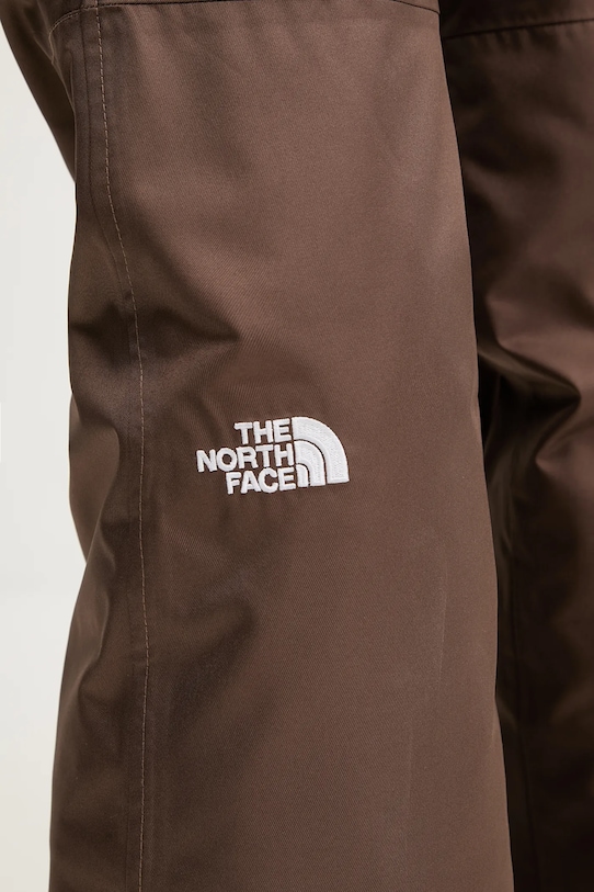 The North Face spodnie narciarskie Sally Insulated brązowy NF0A7WYJ1OI1