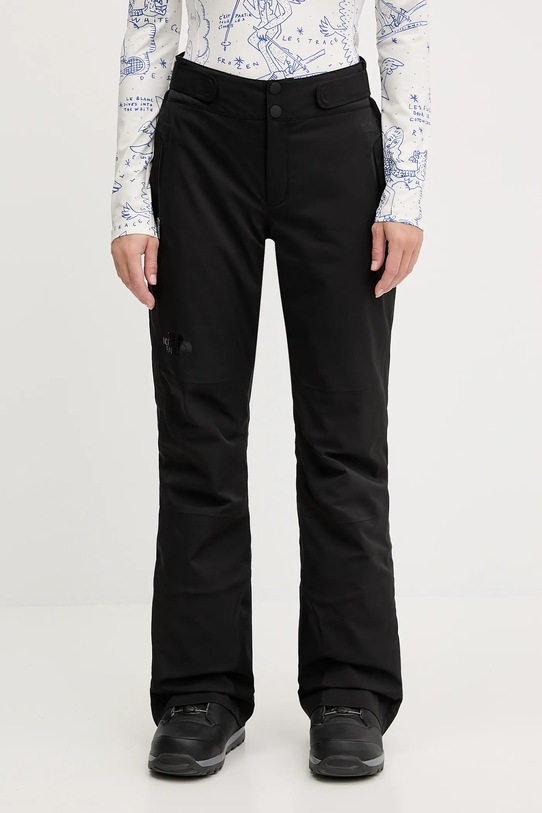 The North Face spodnie narciarskie Lenado tkanina czarny NF0A8DEYJK31