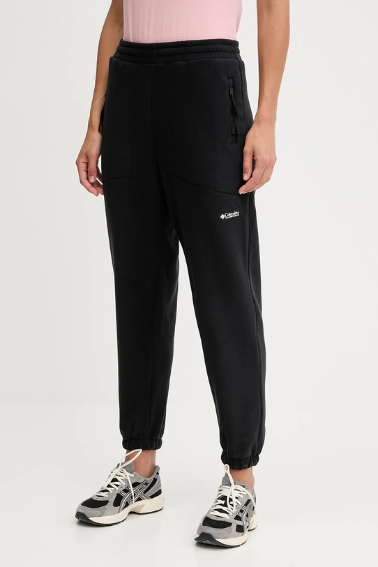 Columbia pantaloni de trening tricotaj negru 2136211