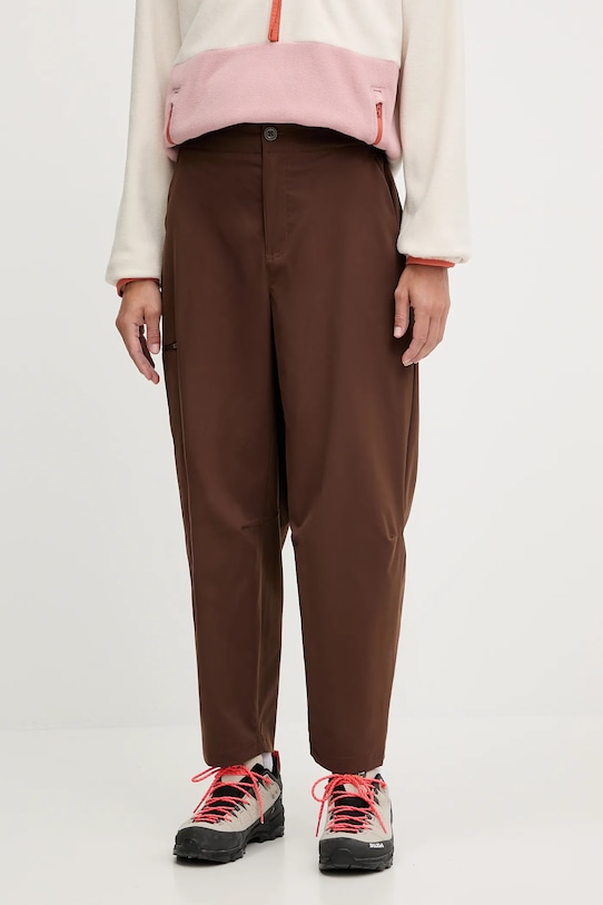 Columbia pantaloni de exterior Granite Point panza maro 2135391