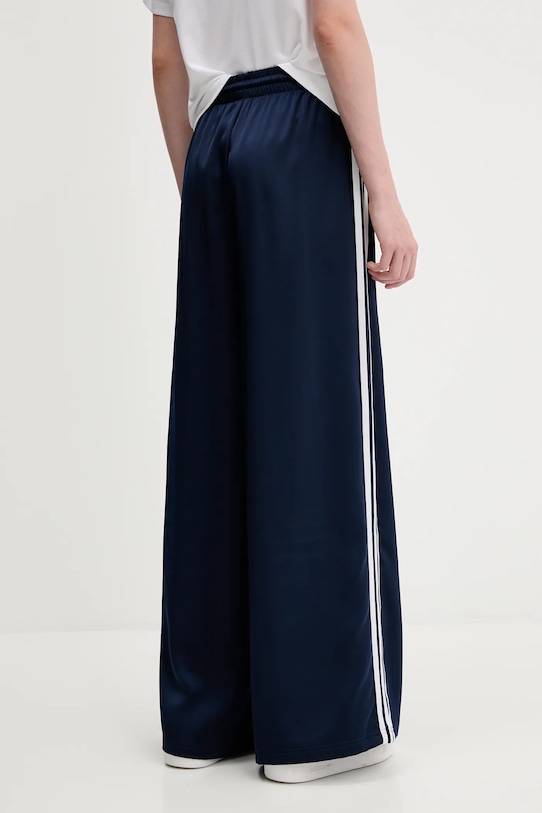 Odzież adidas Originals spodnie dresowe Adicolor Satin Wide Leg JD0881 granatowy