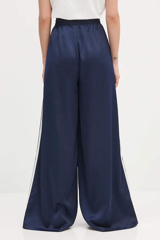 Odzież adidas Originals spodnie dresowe Adicolor Satin Wide Leg JD0881 granatowy