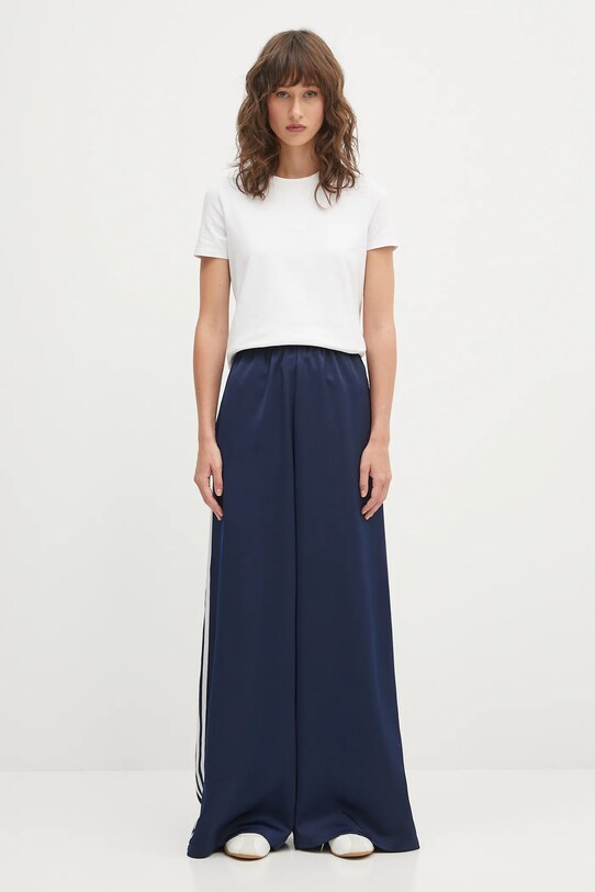 Спортивні штани adidas Originals Adicolor Satin Wide Leg JD0881 темно-синій